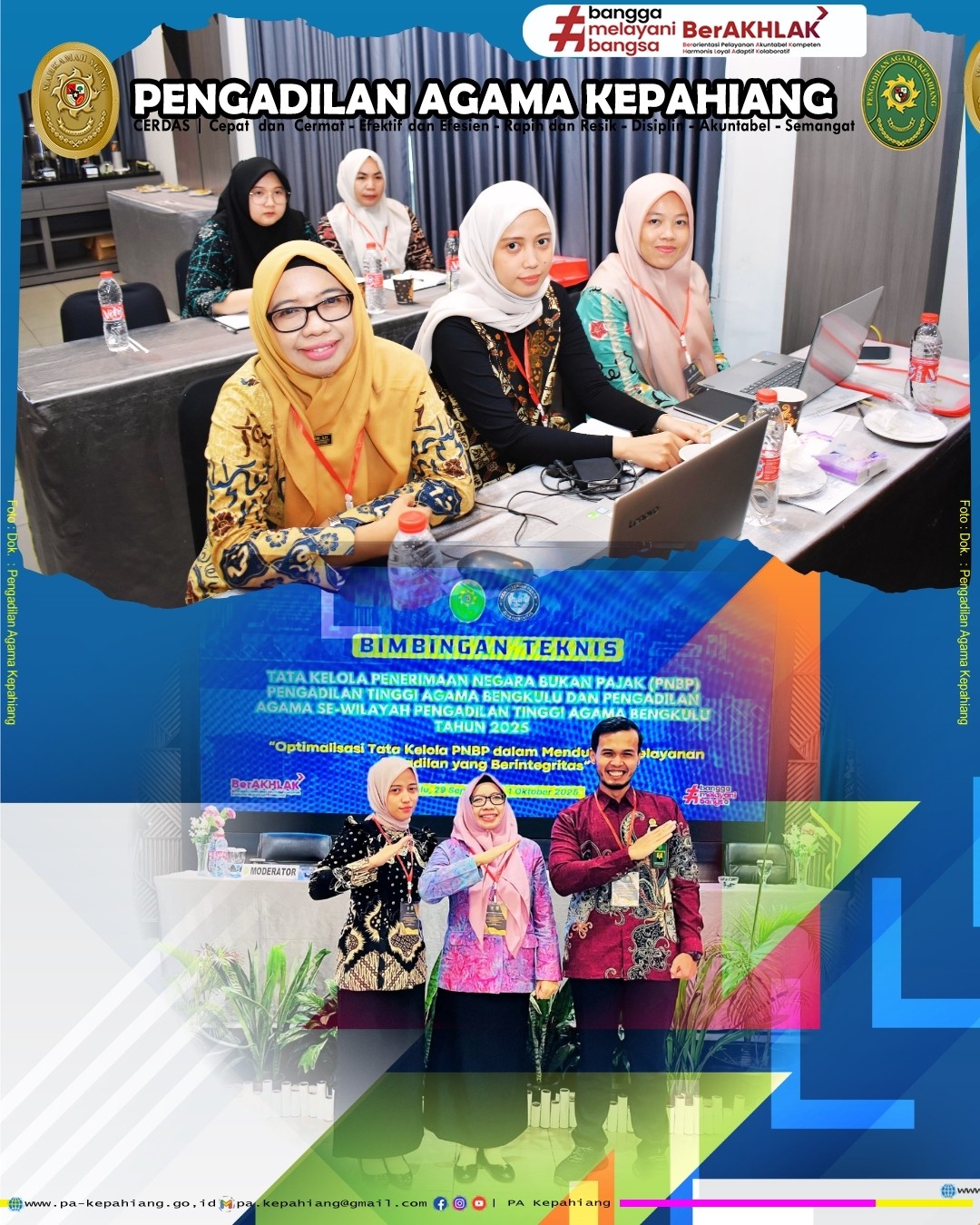 Bengkulu, 1 Oktober 2025 - Pengadilan Agama Kepahiang mengikuti kegiatan Bimbingan Teknis (Bimte (4).jpg