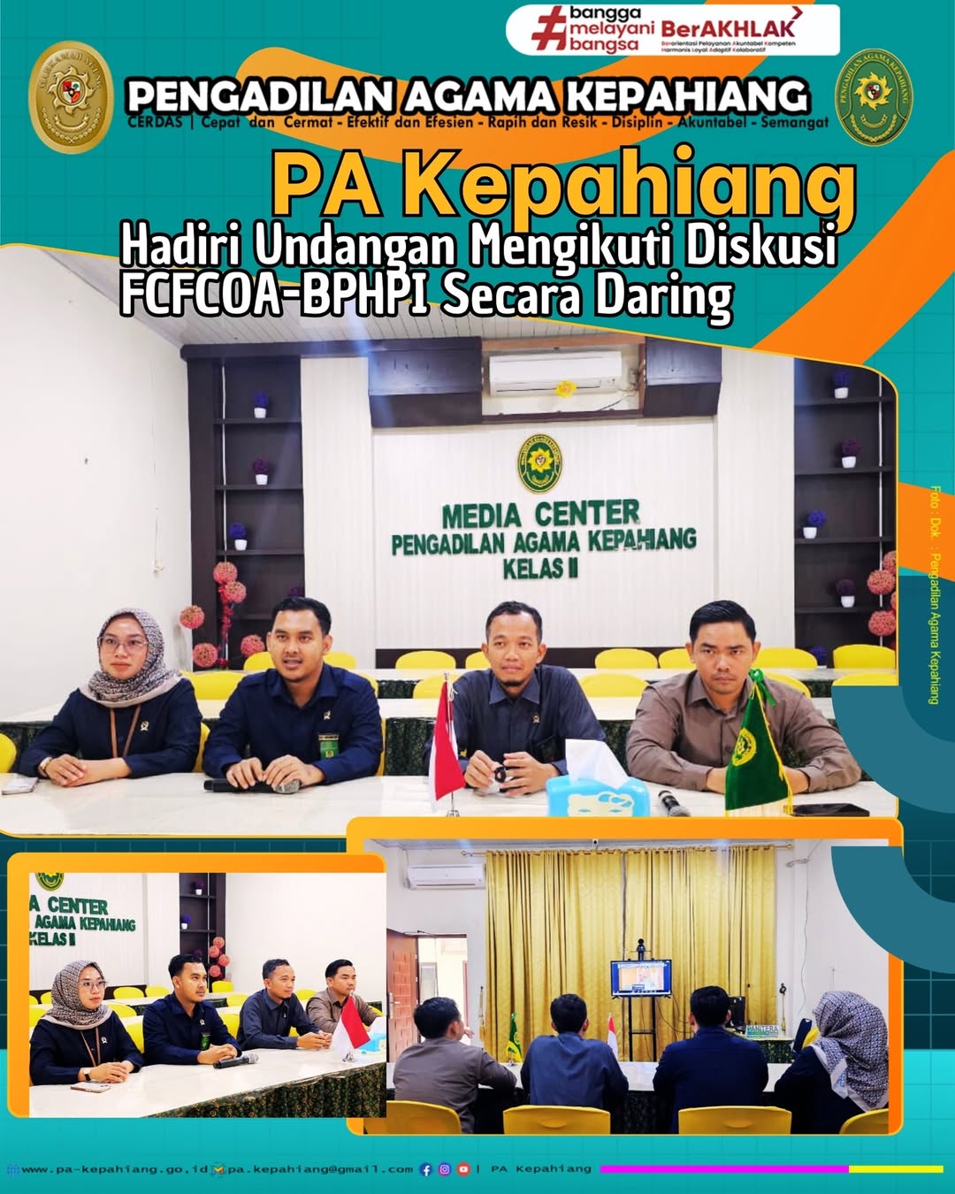 Kepahiang, 11 Februari 2026 - Pengadilan Agama (PA) Kepahiang mengikuti undangan diskusi daring .jpg