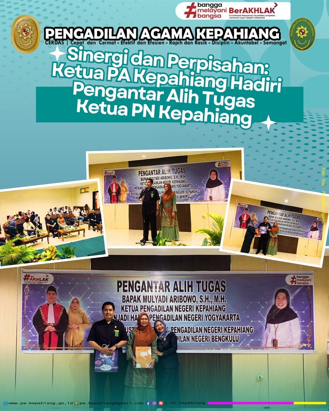 Kepahiang, 15 April 2026 Menunjukkan soliditas antar lembaga peradilan, Ketua Pengadilan Agama (.jpg