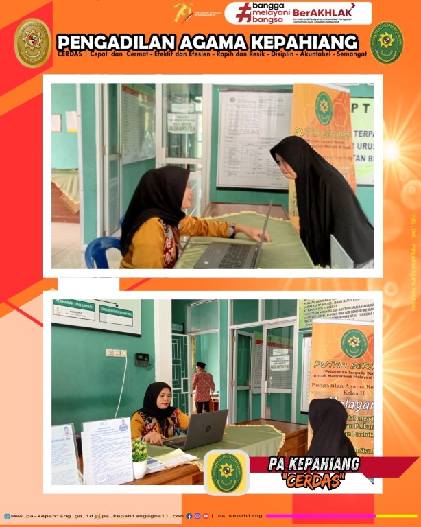 Kepahiang, 17 April 2025 Ketua Pengadilan Agama Kepahiang Dr. Liza Roihanah, S.H.I., M.H. dan jajaran Kepaniteraan melaksanakan Sidang Keliling diluar gedung ke Kantor Urusan Agama (KUA) Kecamatan Be (3) (Medium).jpg