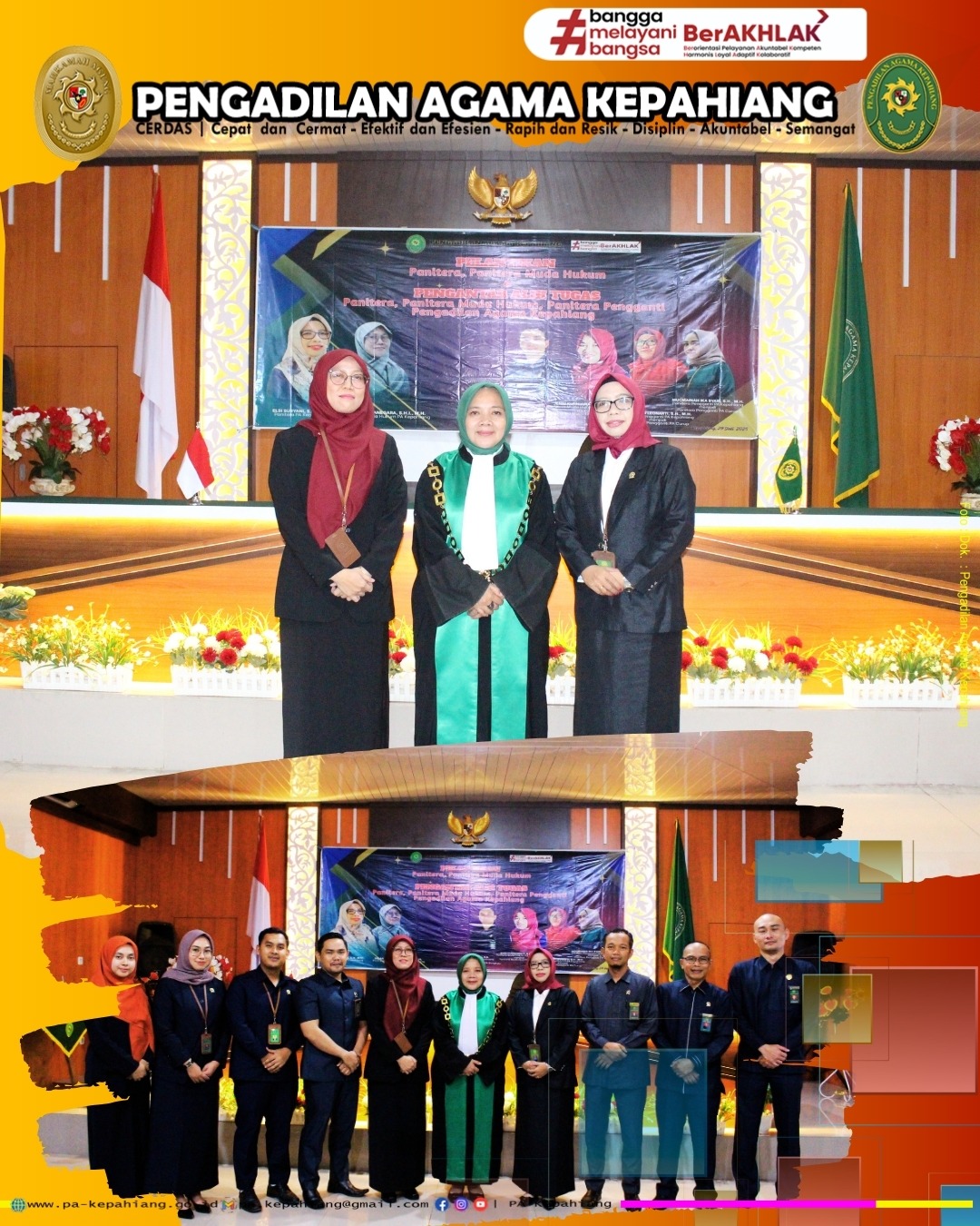 Kepahiang, Selasa 29 Juli 2025 – Pengadilan Agama Kepahiang menggelar acara Pelantikan dan Penga (4).jpg