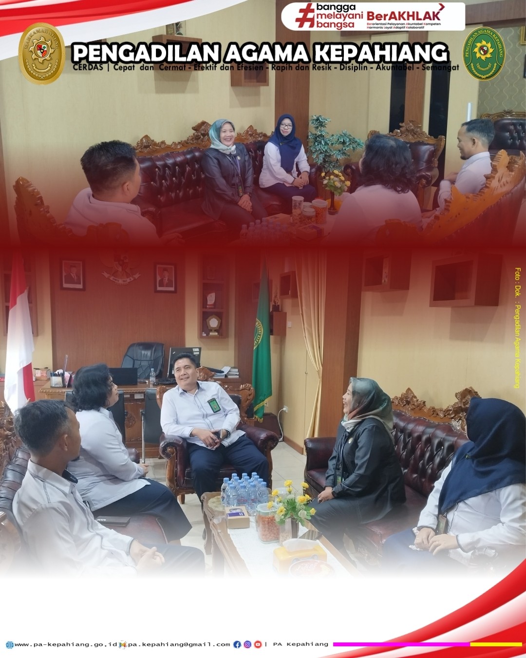 Ketua Pengadilan Agama Kepahiang, Dr. Devi Oktari, S.H.I., M.H., melaksanakan silaturahmi dengan (1).jpg