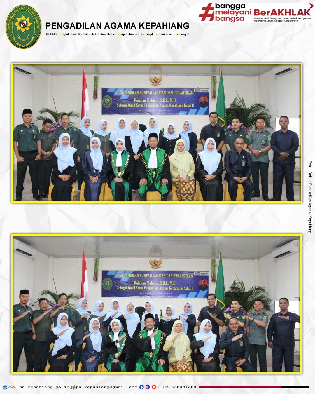 Pelantikan Waka Roichan 4
