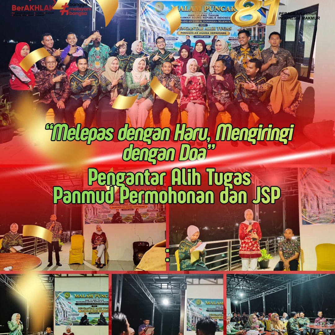 Pengantar Alih Tugas, Dua Aparatur PA Kepahiang Raih Promosi JabatanKepahiang, 20 Agustus 2026 —.jpg
