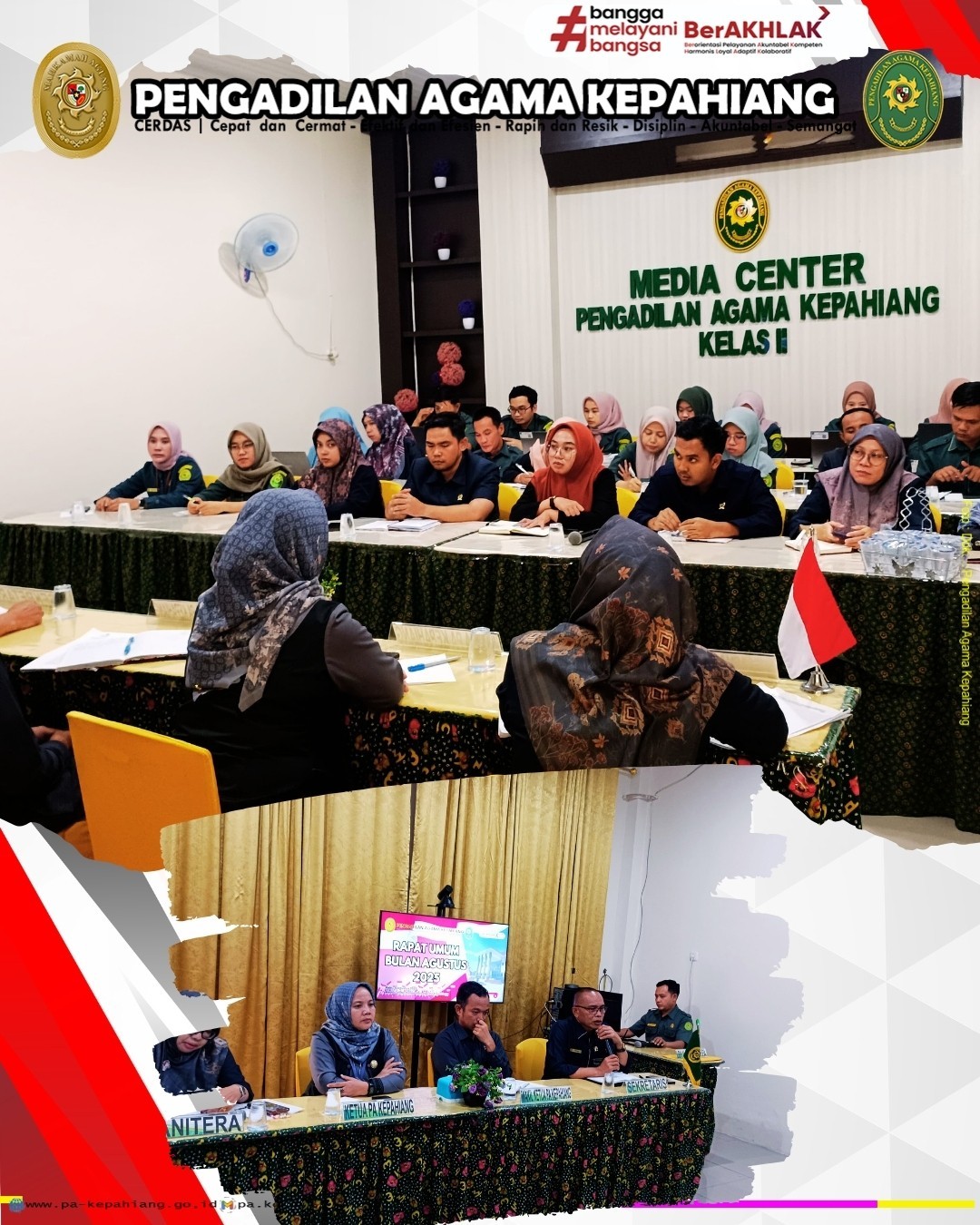 Rabu, 6 Agustus 2025 - Pengadilan Agama Kepahiang melaksanakan Rapat Umum dan Monitoring Evaluas (2).jpg