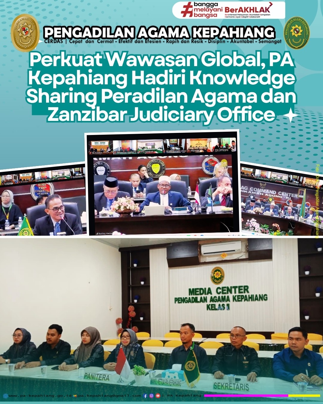 Selasa, 9 Juni 2026 - Pengadilan Agama Kepahiang mengikuti kegiatan Pertukaran Pengetahuan antar.jpg