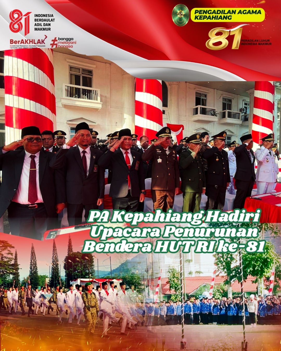 Senin sore, 17 Agustus 2026, Pengadilan Agama Kepahiang mengikuti Upacara Penurunan Bendera dala.jpg