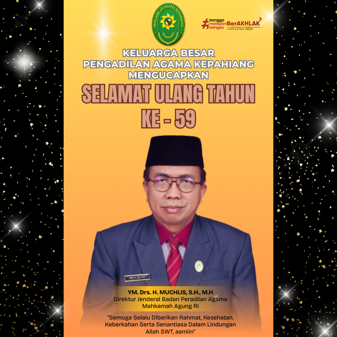 Ulang Tahun Dirjen Badilag ke-59